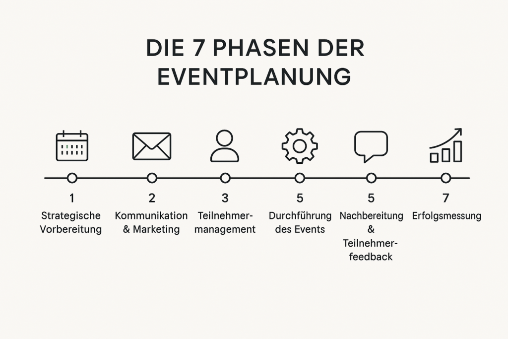 Software para eventos y las fases de la planificación de eventos