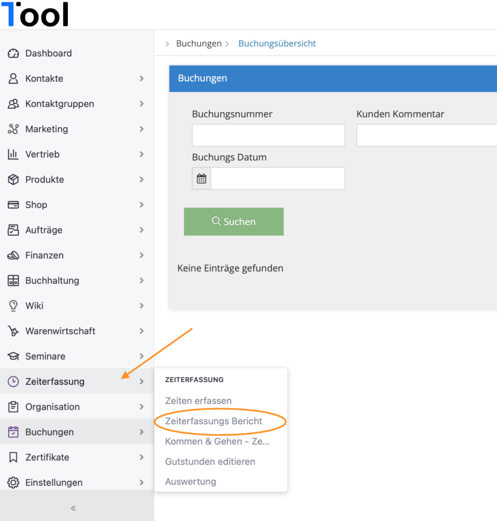 Täglicher Zeiterfassungsbericht/Täglicher Aufgabenbericht 4 1Tool | Bildschirmfoto 2023 01 18 um 10.18.22