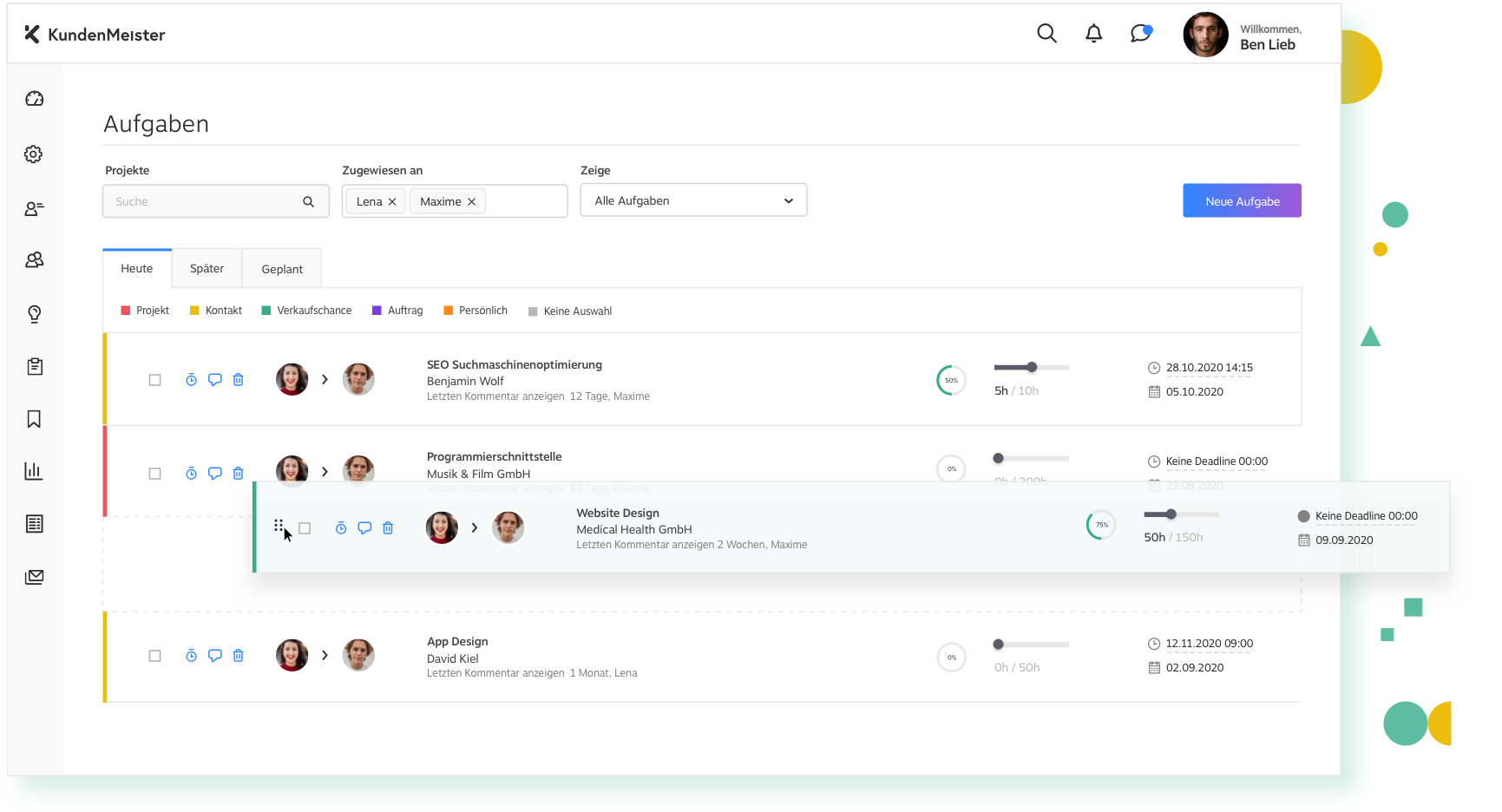 Tasks_Task List_DE