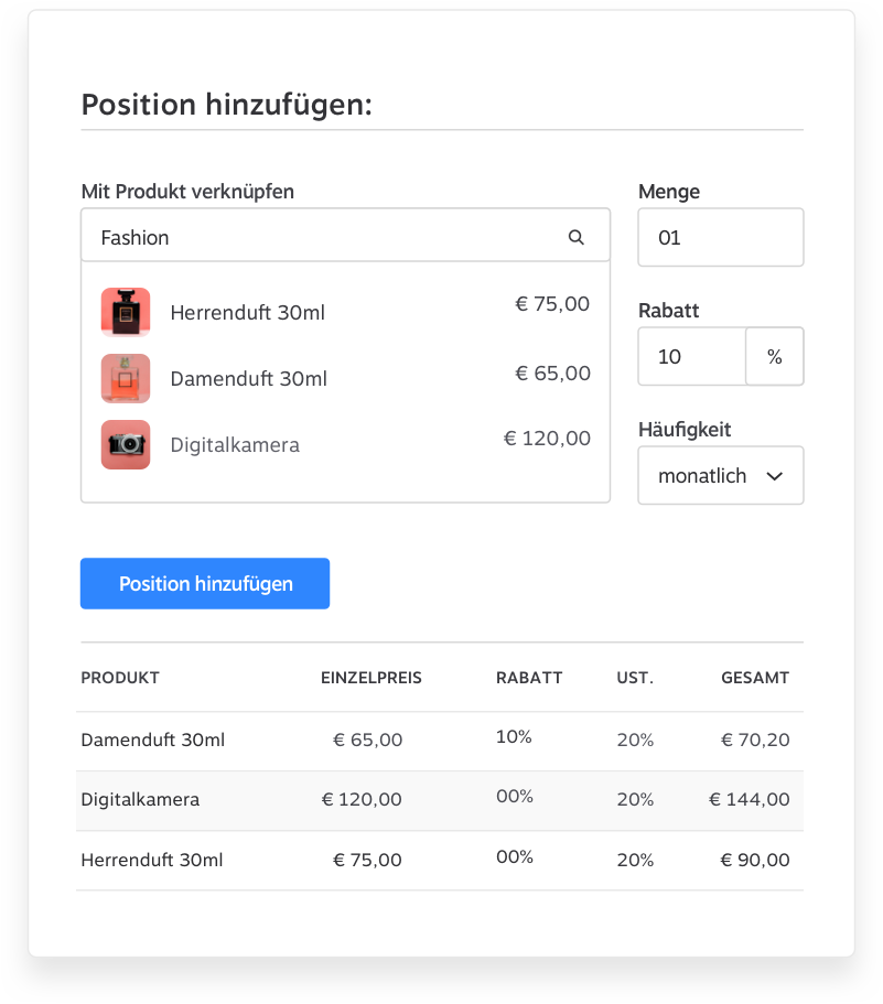 1Tool | Invoice Management DE