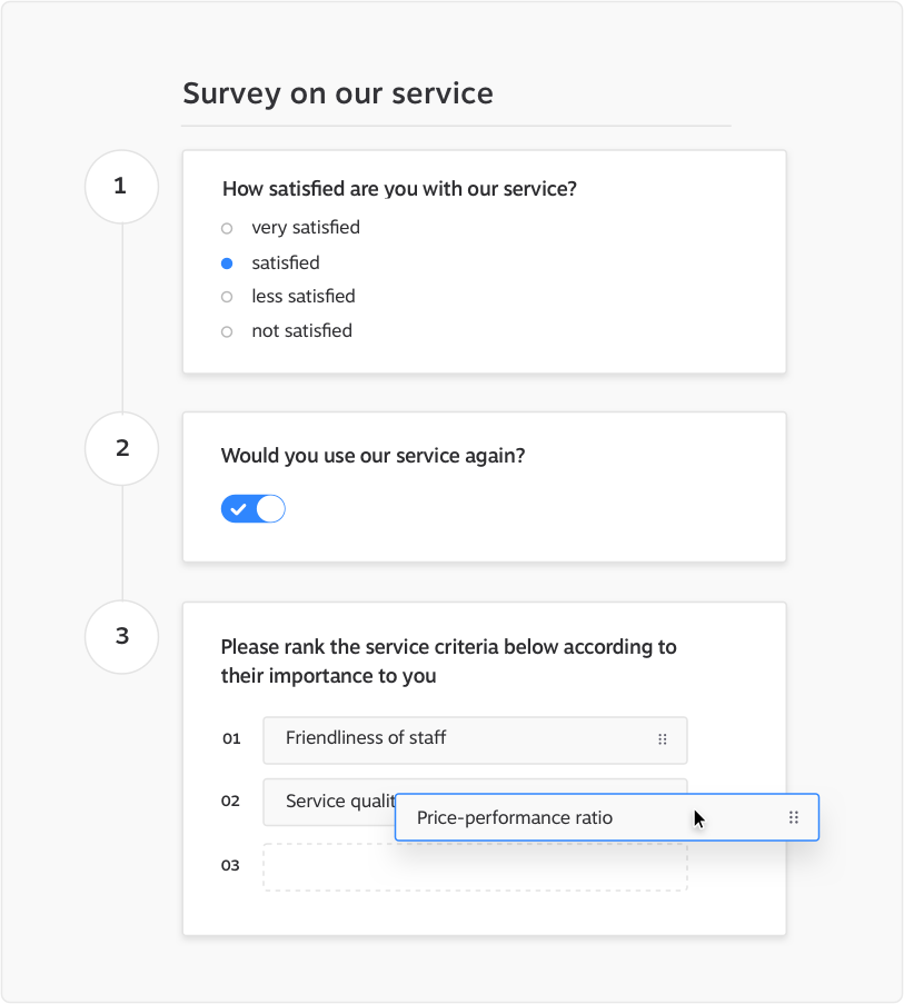 Run survey_FR