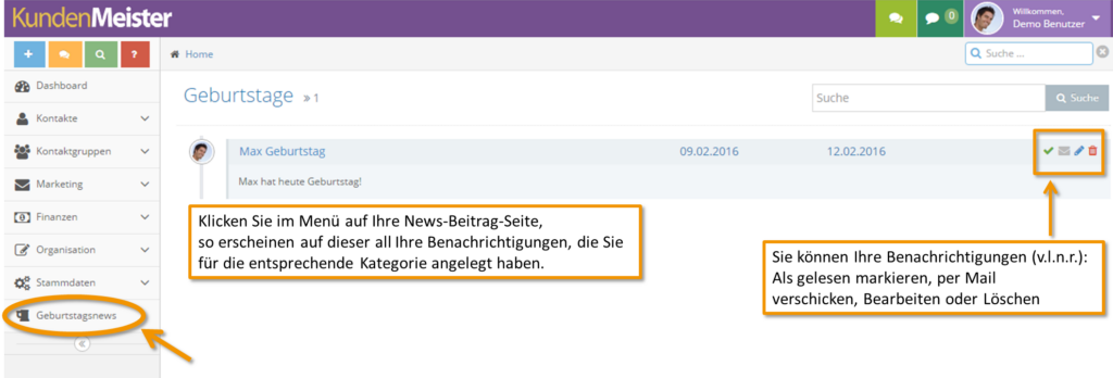 Beitragsseite