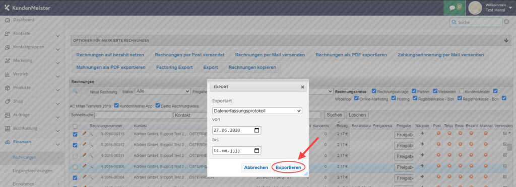 1Tool | Datenerfassungsprotokoll8