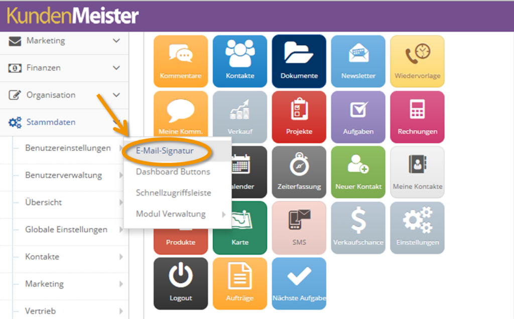 E-Mail Signatur