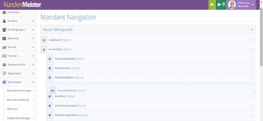 1Tool | Mandant Navigation