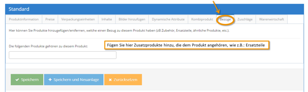 Neues Produkt_Bezüge