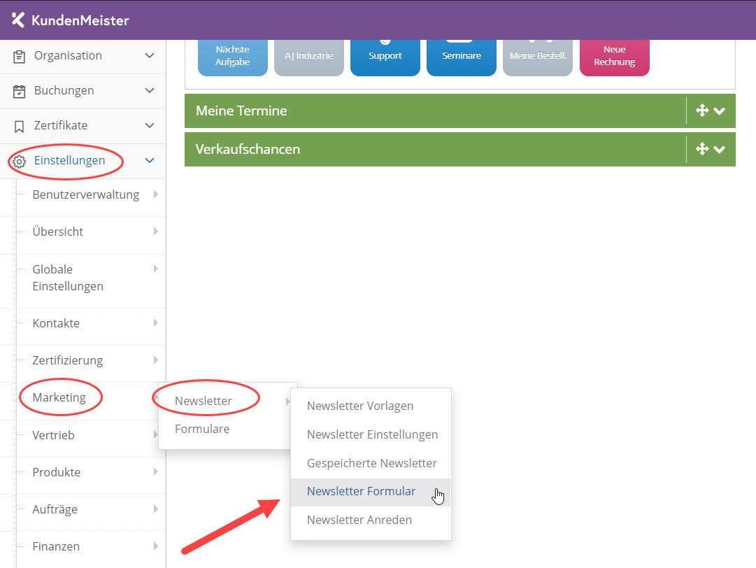 1Tool | Newsletter Formular