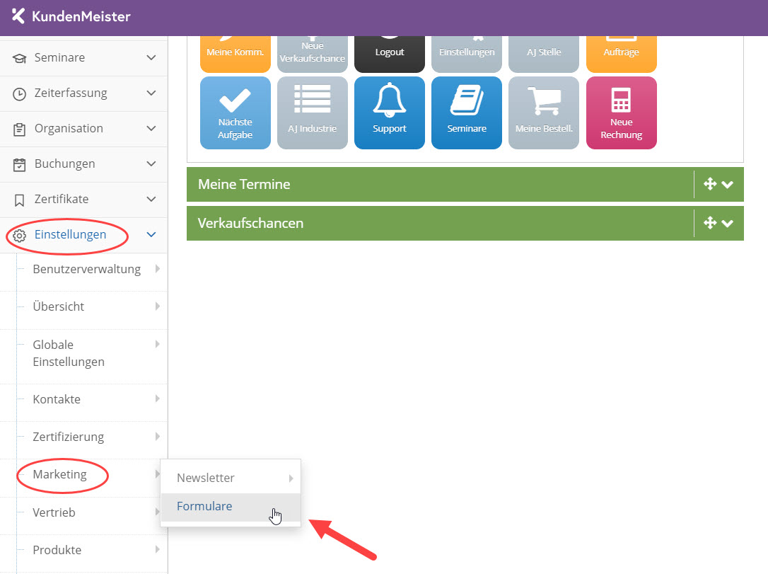 1Tool | Newsletter Formulare