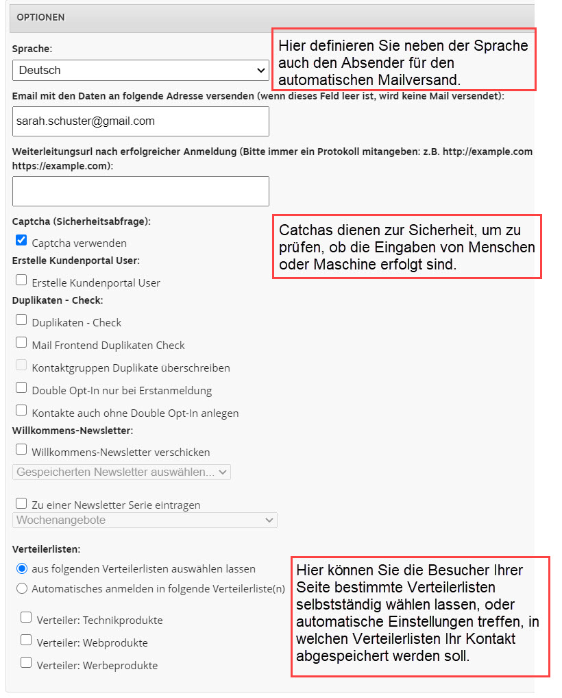 1Tool | Formulários de boletim informativo 5