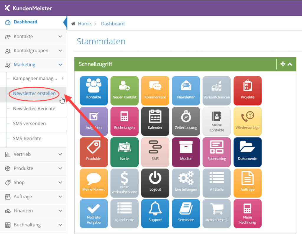 1Tool | Newsletter erstellen
