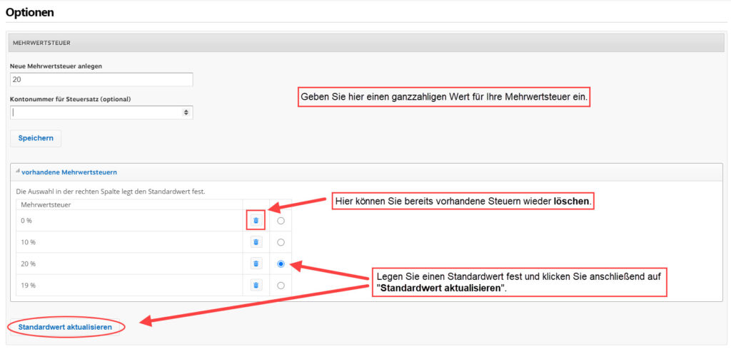 1Tool | Optionen 1