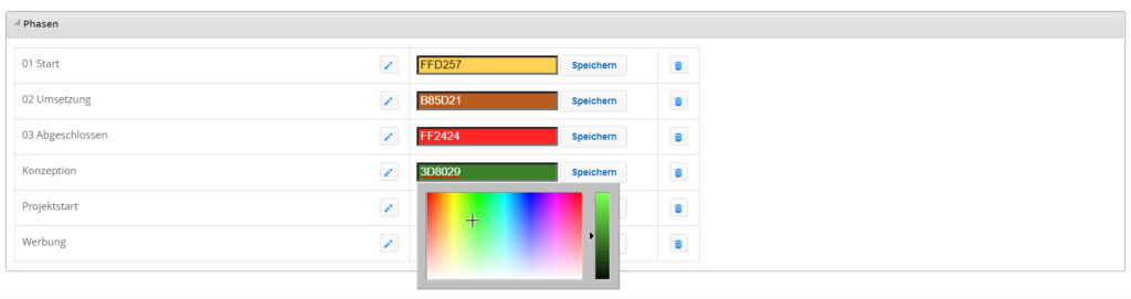 1Tool | Criar fases do projeto2