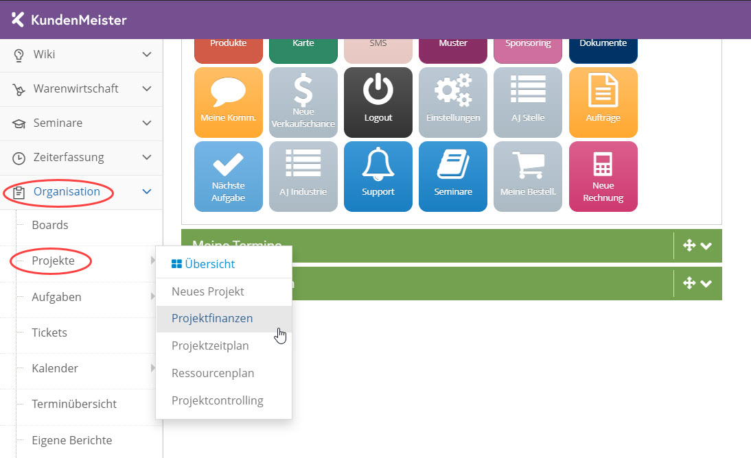 1Tool | Projektfinanzen2