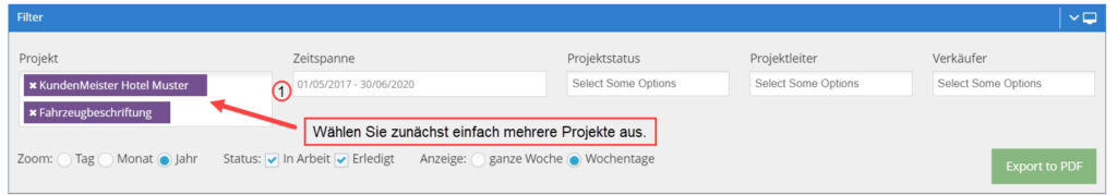 1Tool | Projektzeitplan8