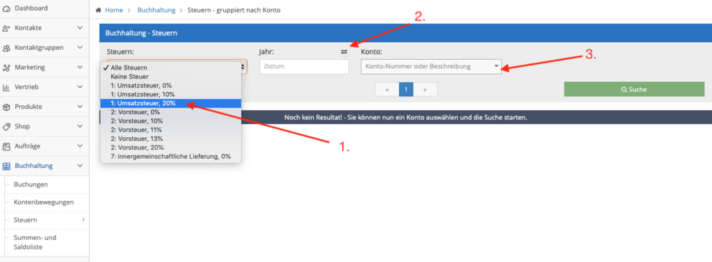 1Tool | Descrição do tipo de imposto