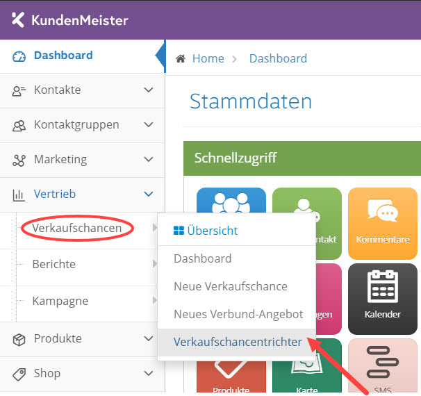 1Tool | Verkaufschancentrichter