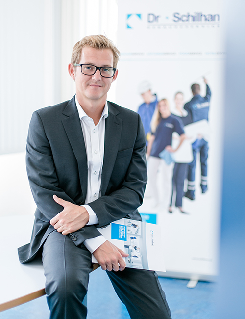 Portrait de Clemens Schilhander, entreprise Schilhan Building Service.