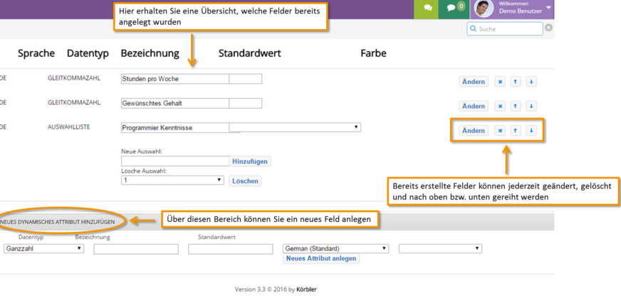 1Tool | Own fields Overview of previous fields 1024x425 1