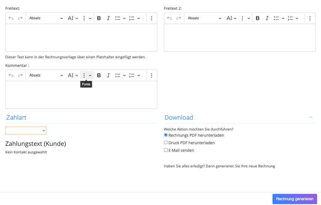 1Tool | Invoicing 3