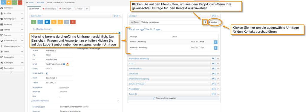 1Tool | Umfrage starten