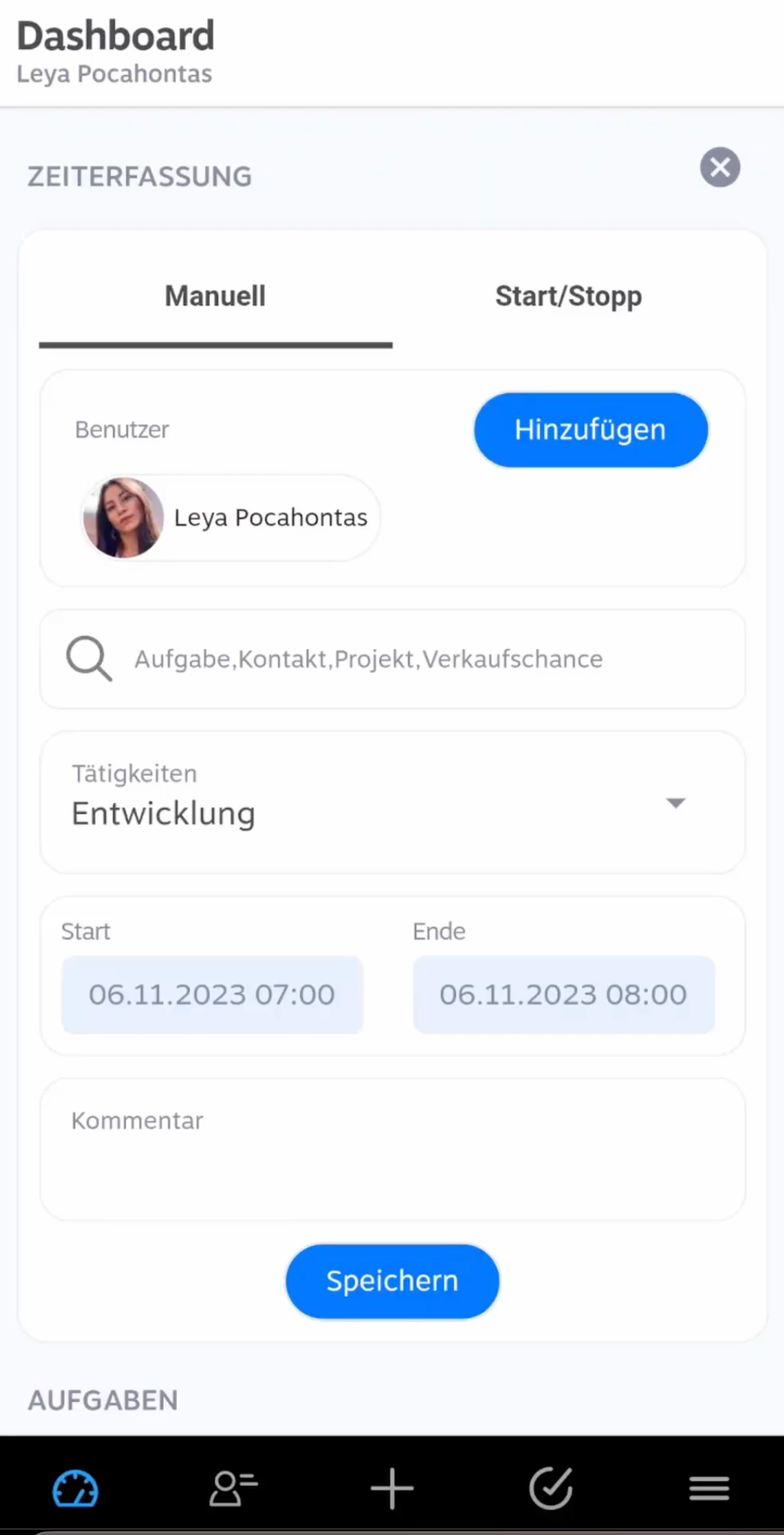 Tidsregistrering av 1Tool App ännu enklare